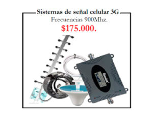 Sistema de señal celular 3G