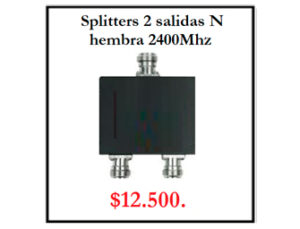 Splitters 2 salidas