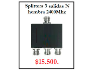 Splitters 3 salidas
