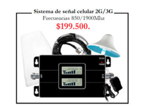 Sistema de señal celular 2G/3G
