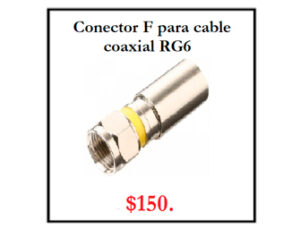 Conector F