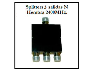 Splitters 3 salidas