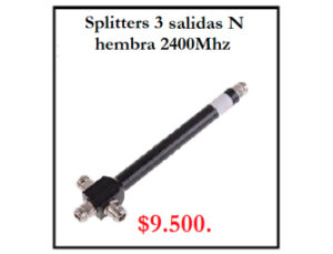 Splitters 3 salidas