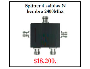 Splitters 4 salidas